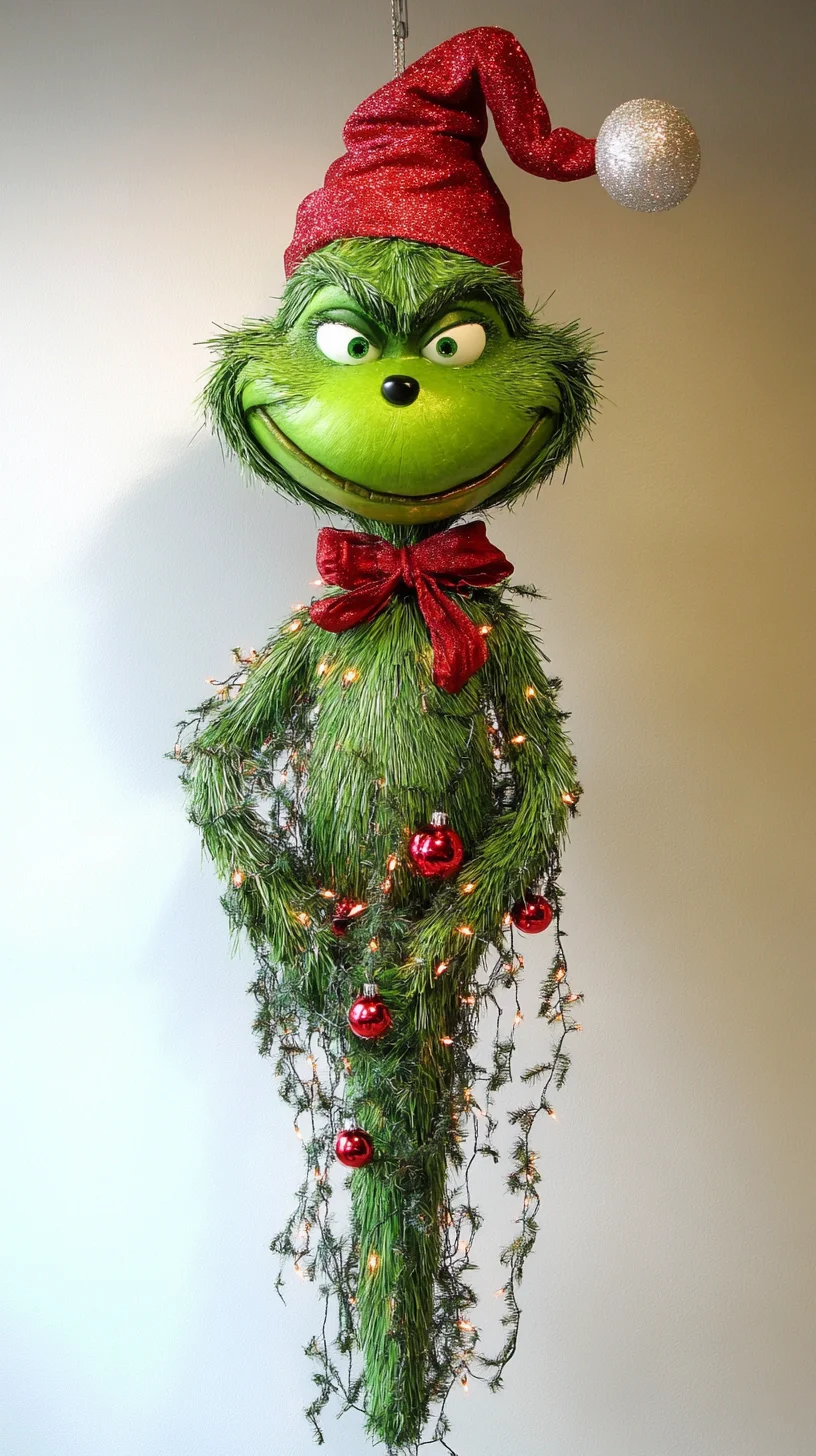 Embrace Whimsy: The Iconic Grinch-Inspired Holiday Decor