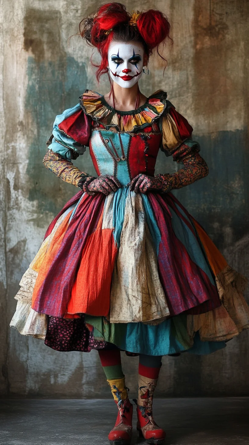 Embrace Whimsy: The Playful Charm of Eclectic Clown Fashion