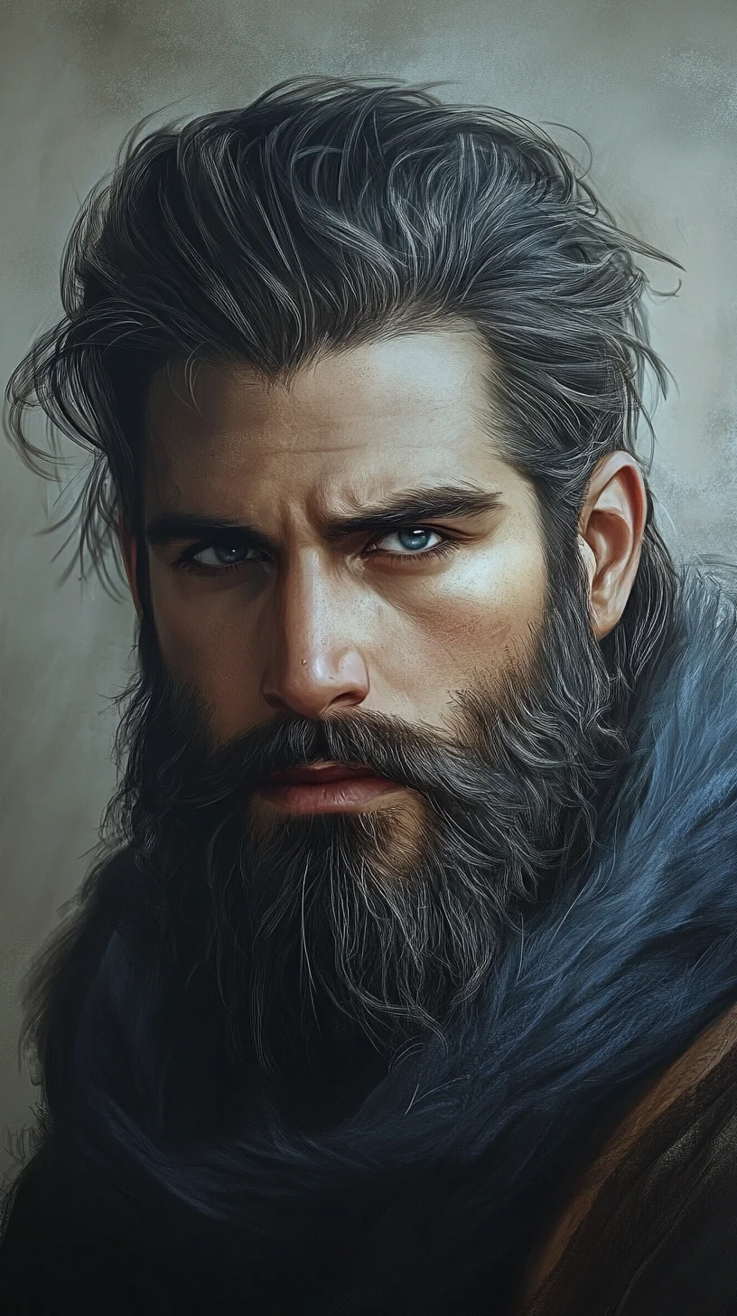 Embrace Your Masculinity: The Bold & Rugged Full Beard Look