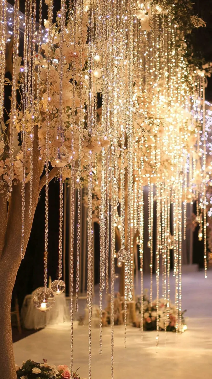 Enchant Your Space with Ethereal Fairy Lights and Floral Elegance