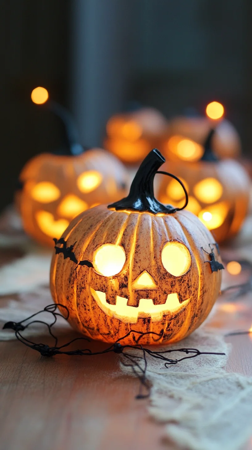 Enchant Your Space with Whimsical Halloween Pumpkin Decor