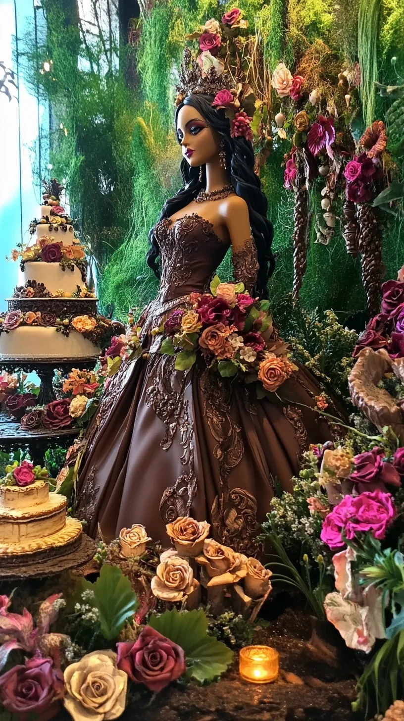 Enchanting Elegance: A Whimsical Floral Fantasy for Your Home
