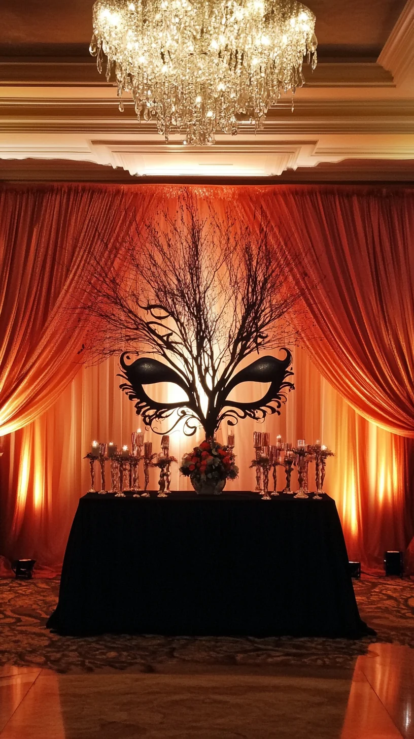 Enchanting Elegance: Capture the Glamour of Masquerade-Inspired Decor