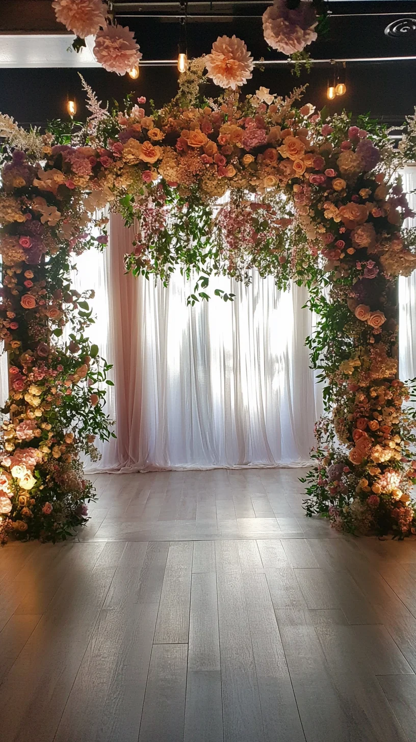 Enchanting Floral Arches: Elevate Your Space with Nature's Beauty