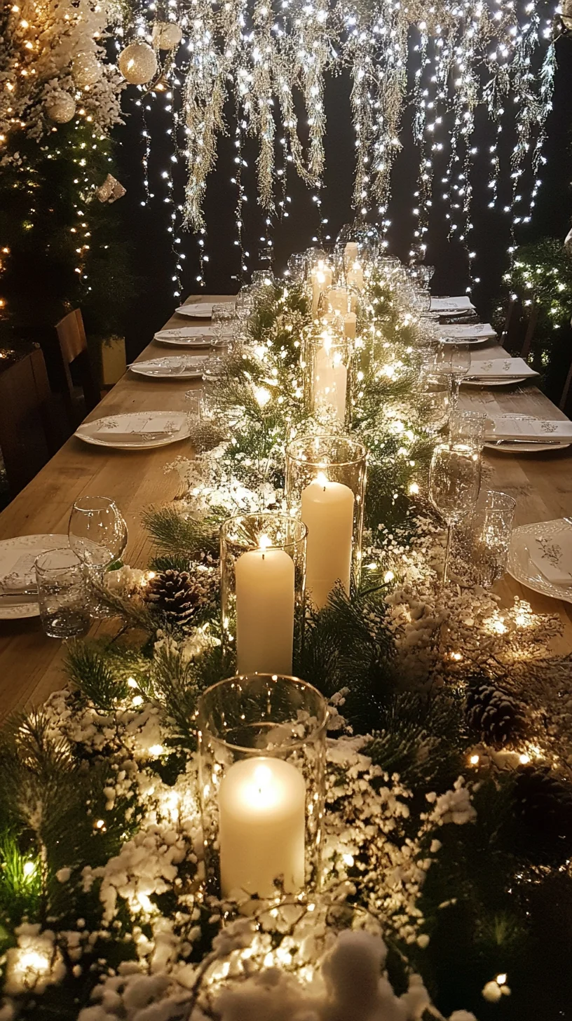 Enchanting Winter Wonderland: Create a Sparkling Holiday Table Setting