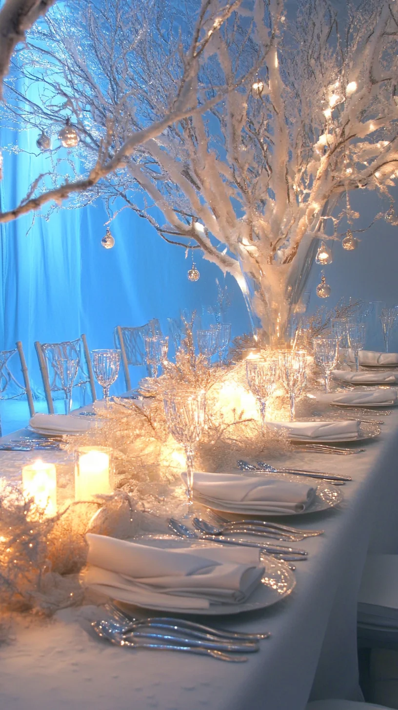 Enchanting Winter Wonderland: Transform Your Home with Frosty Glamour
