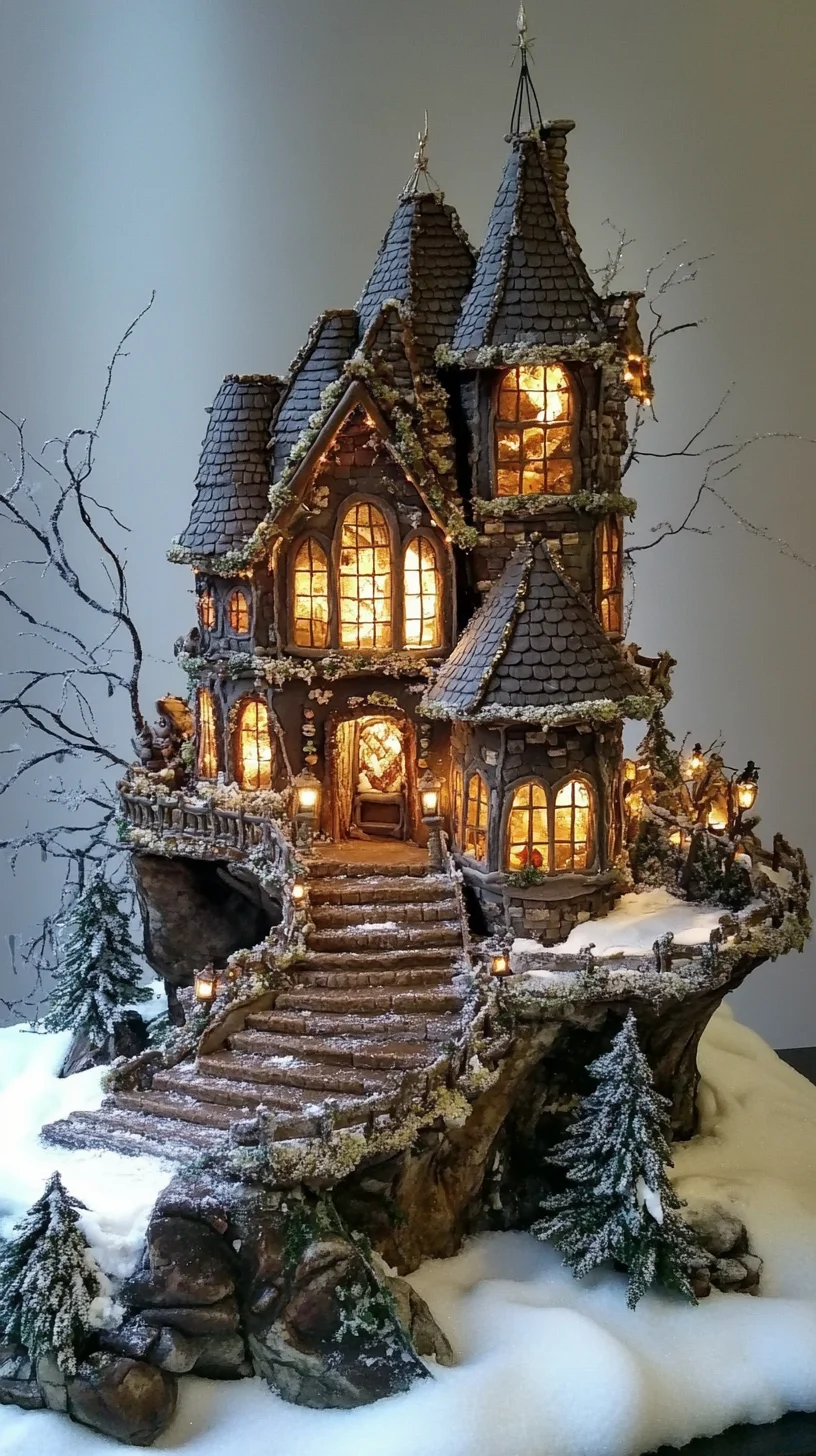 Enchanting Winter Wonderland: Transform Your Space with Fairy Tale Charm