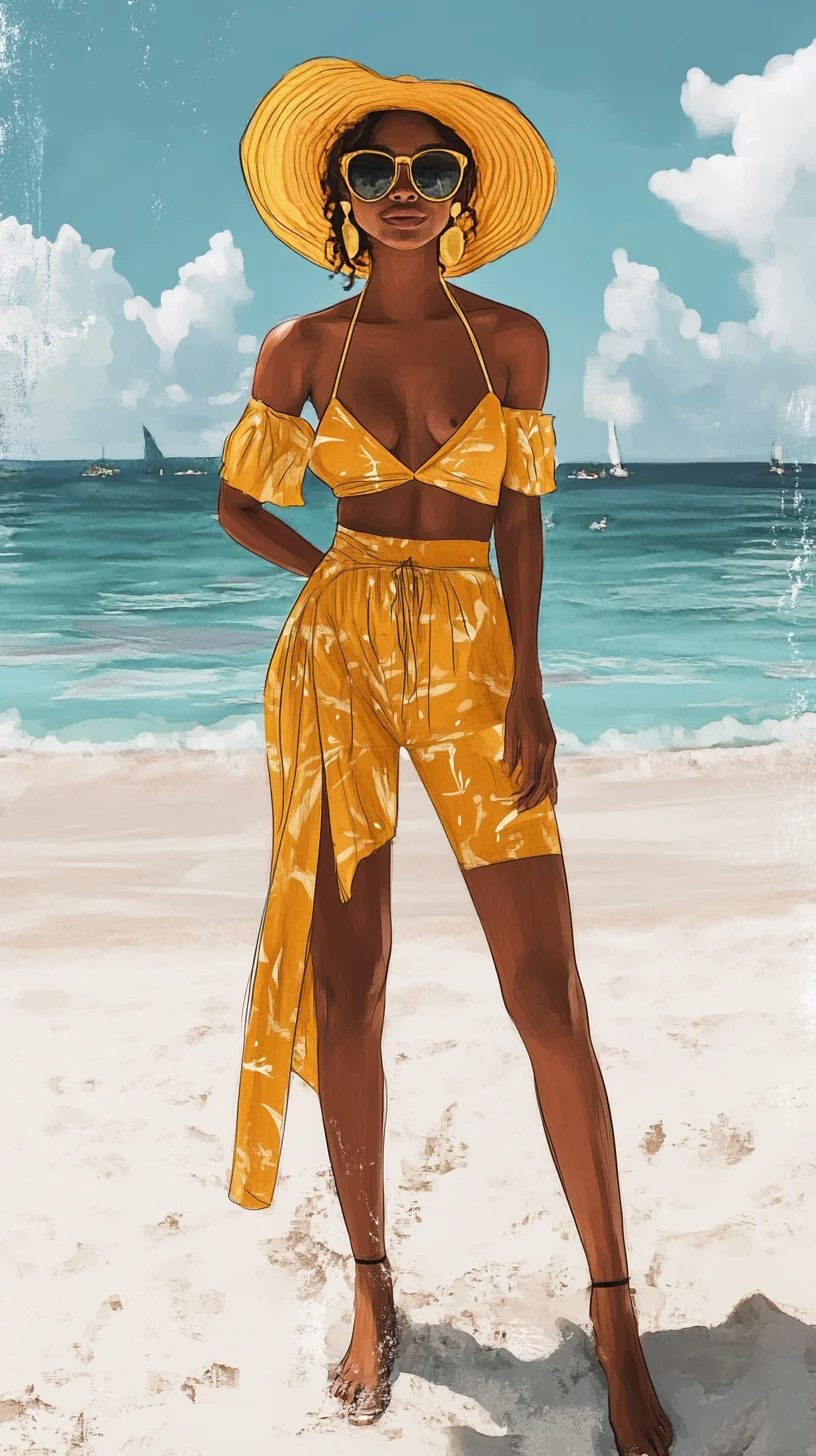Feel the Vibes: Embrace Bold Patterns and Sun-Kissed Styles at the Beach
