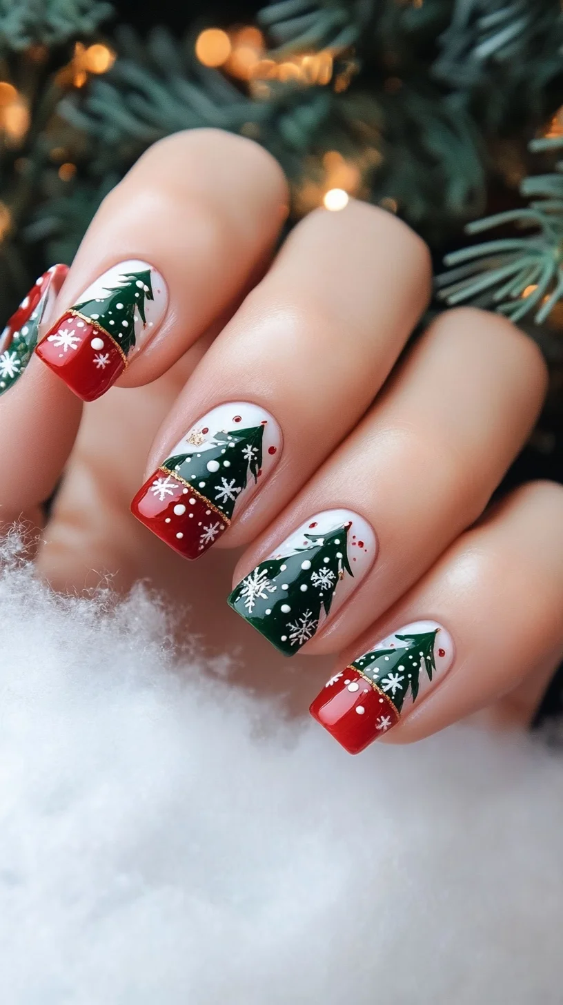 Festive Holiday Glam: Celebrate with Cheerful Christmas Nail Art