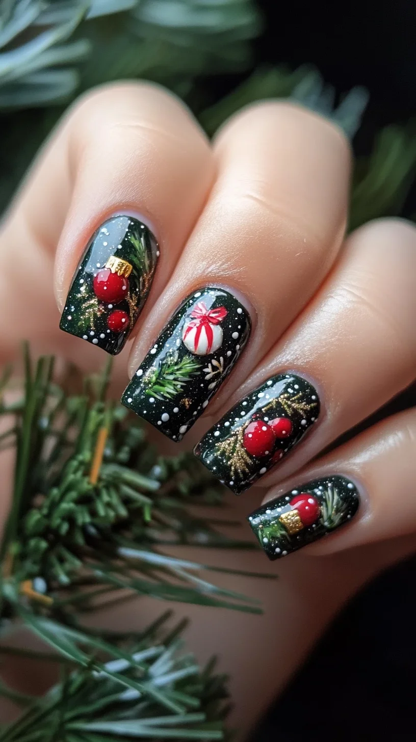 Festive Winter Wonderland: Embrace the Magic of Holiday Nail Art