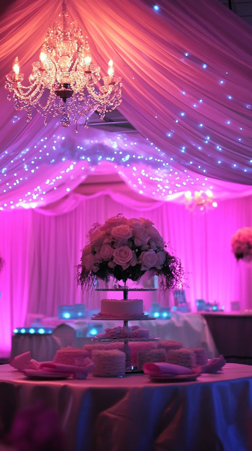 Illuminate Glamour: Elegance Meets Whimsy in Event Decor