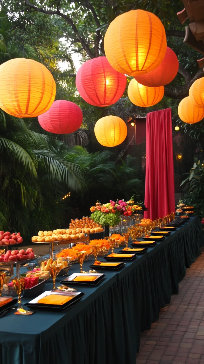 Lively Lantern Elegance: Transform Your Outdoor Space with Colorful Charm