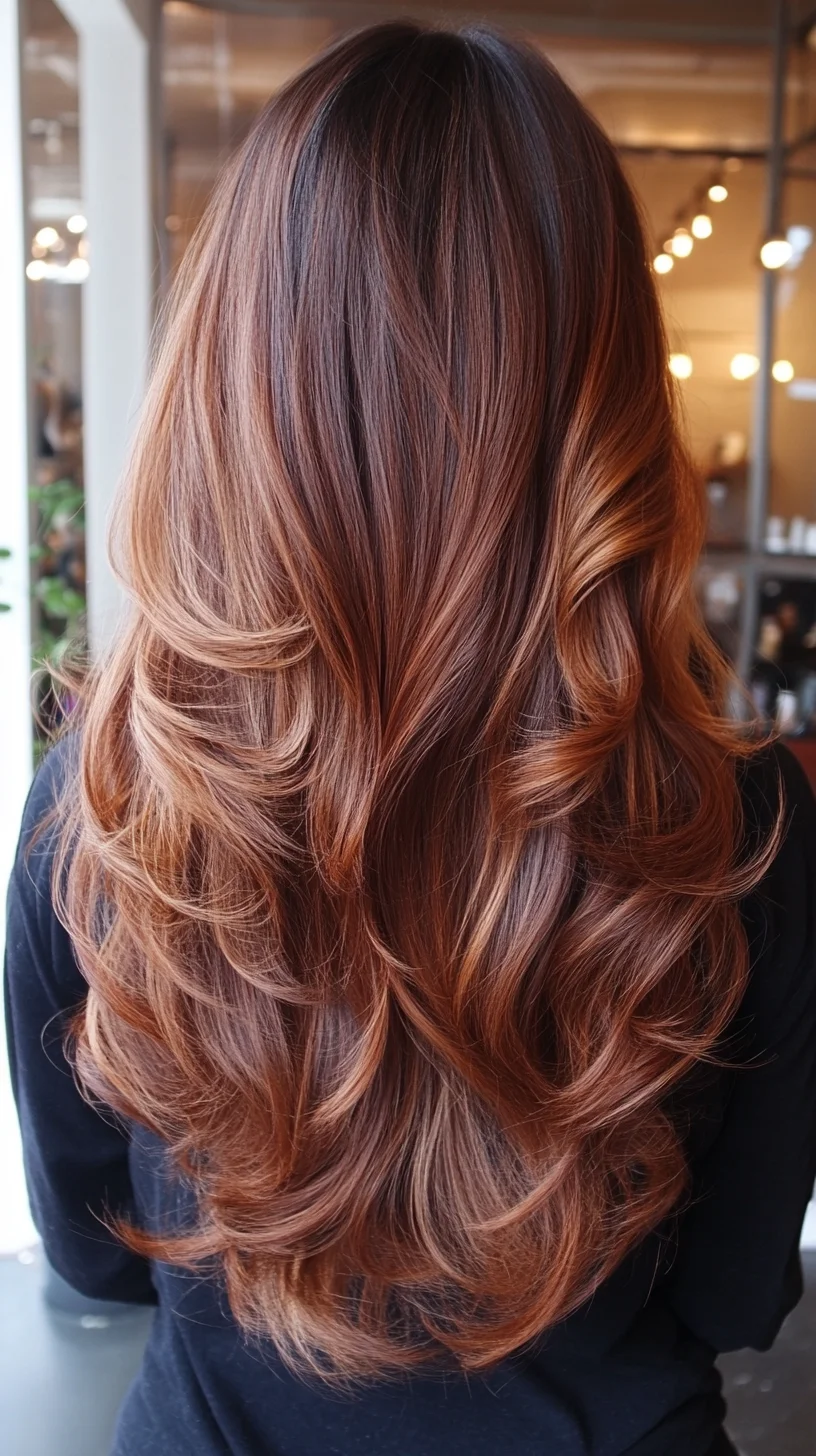 Luxurious Cascading Waves: The Perfect Blend of Volume and Shine