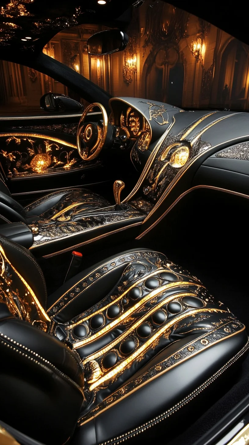 Luxurious Elegance: Transform Your Space with Opulent Black and Gold Decor