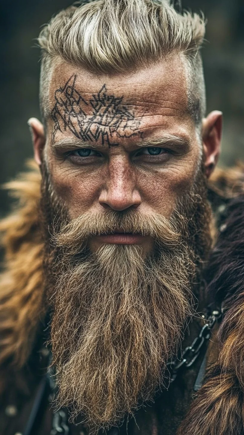 Majestic Viking Beard: Bold, Full, and Distinctive