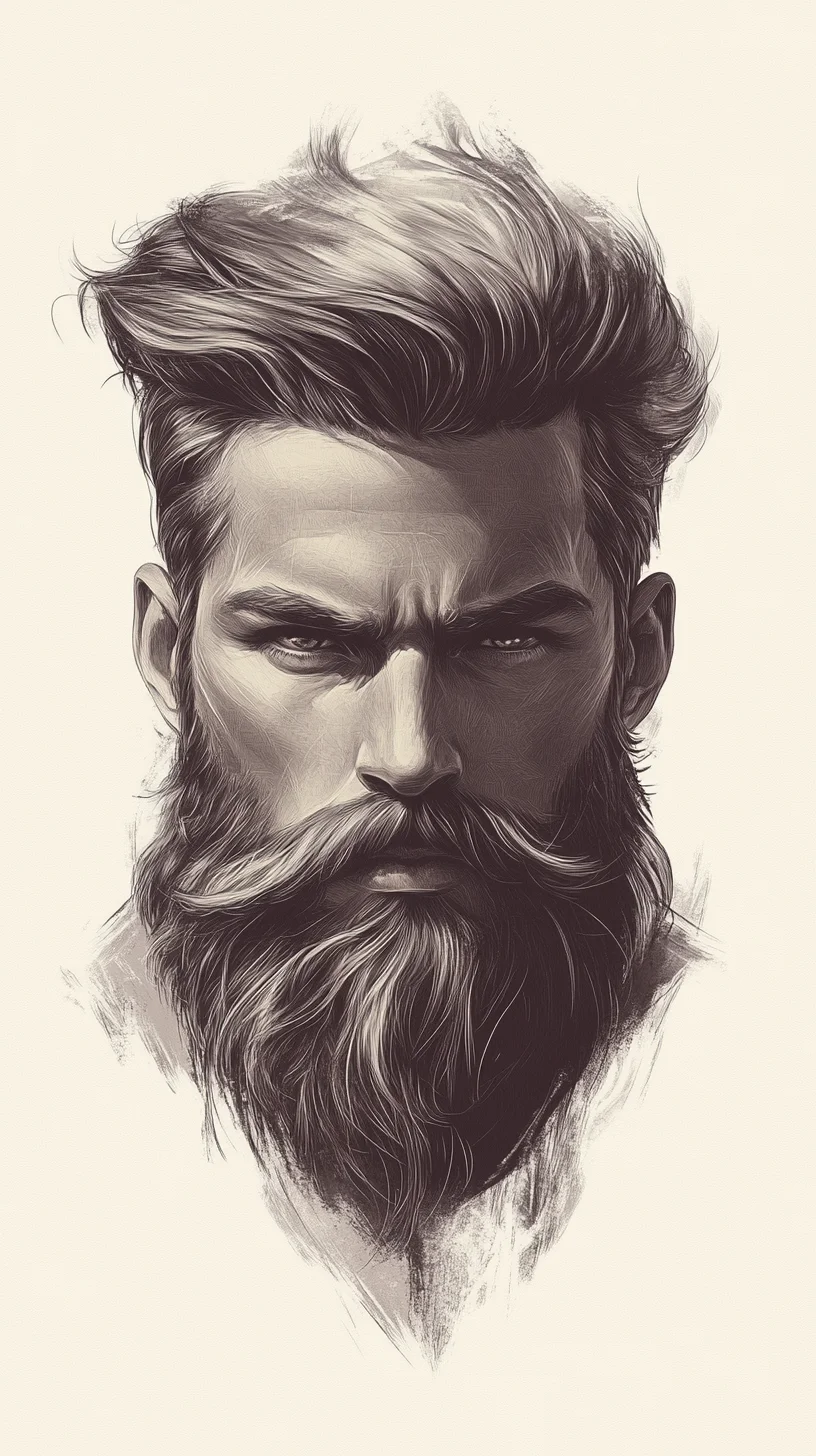 Master the Art of the Full, Sculpted Beard: Bold Style for Effortless Masculinity
