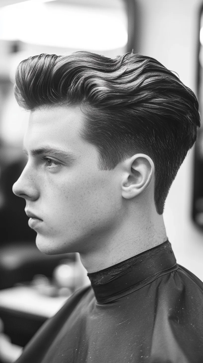 Master the Classic Pompadour: Effortless Elegance Meets Timeless Style