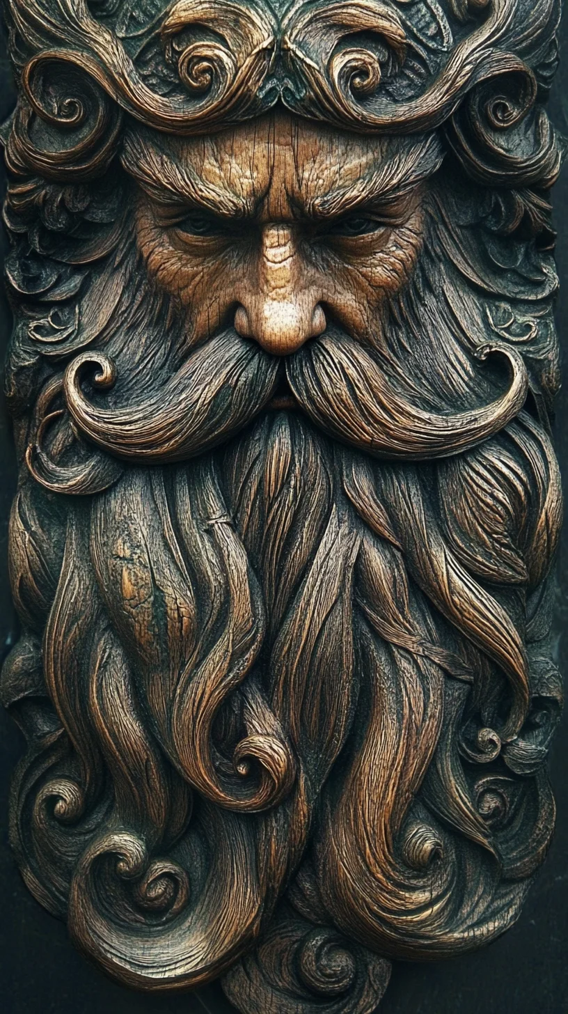 Master the Majestic Mane: The Regal Full Beard Style