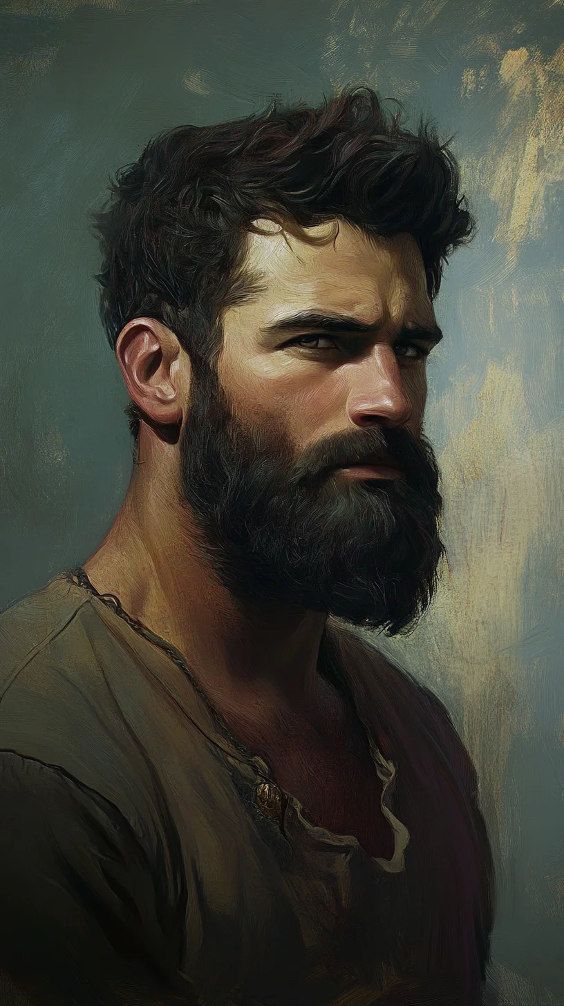 Master the Rugged Charm of a Full, Textured Beard Style