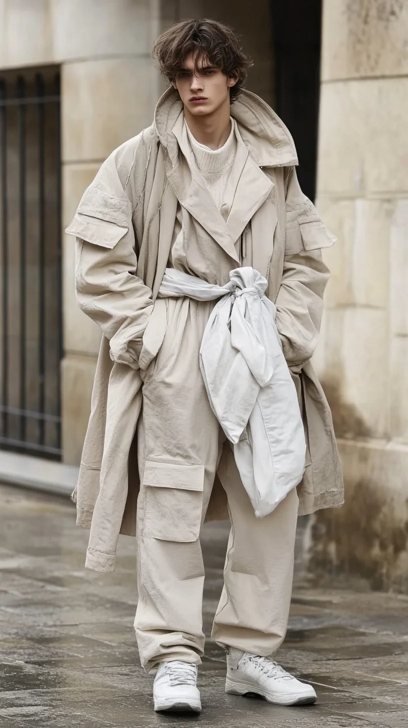 Mastering Monochrome: The Effortless All-Beige Look for Modern Men