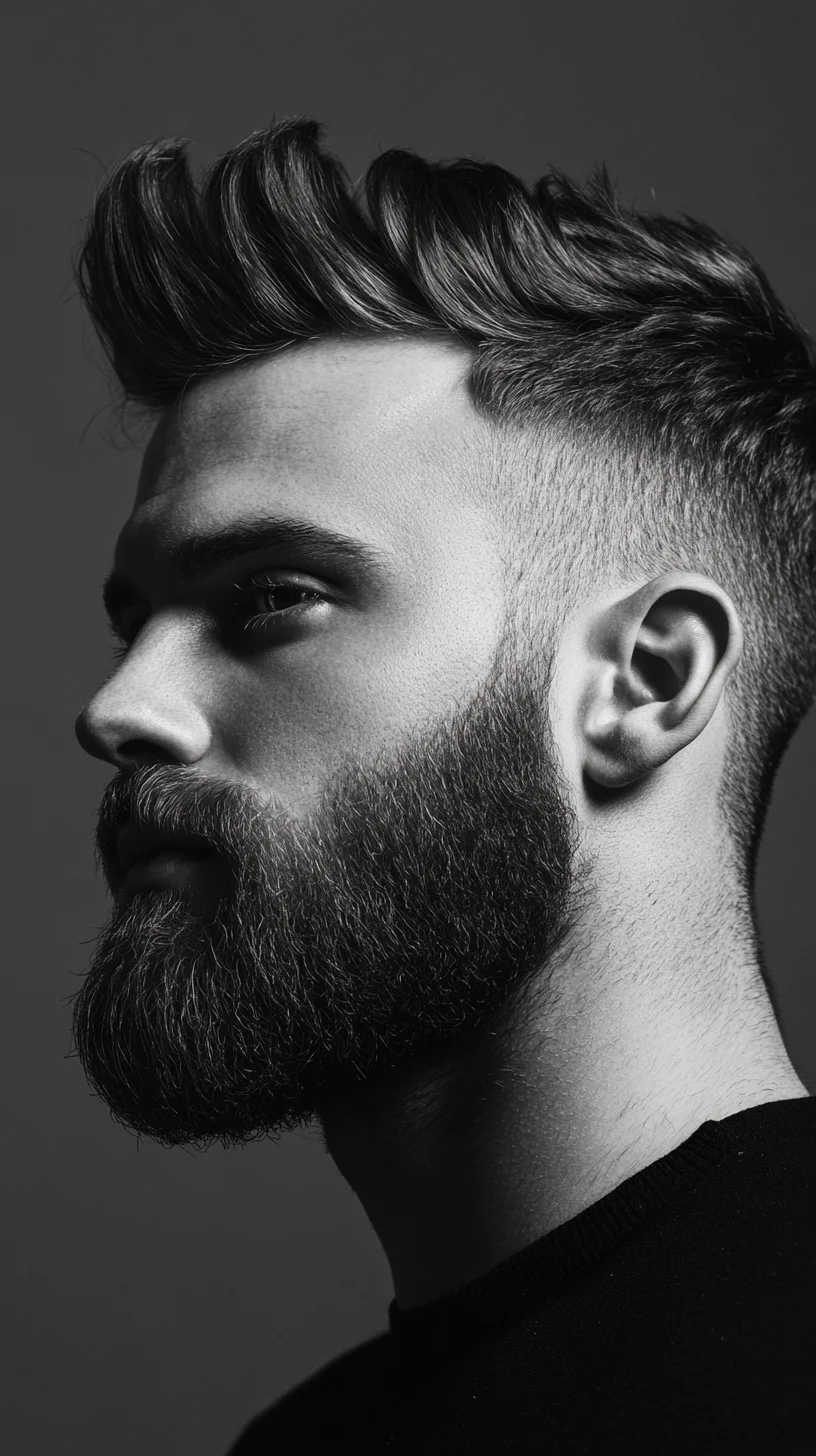 Mastering the Bold Comb-Over Beard: Sophisticated Style for the Modern Gent