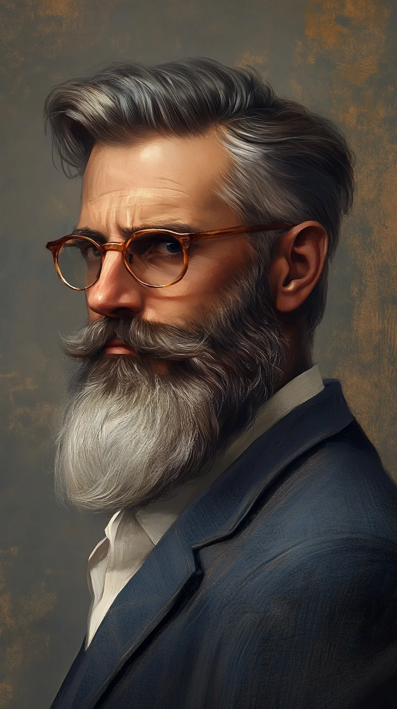 Mastering the Distinguished Grey Beard Style: A Blend of Class and Modern Edge