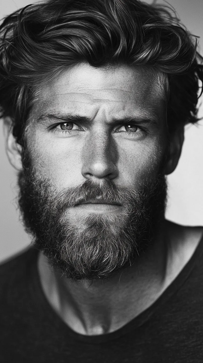 Mastering the Rugged Elegance of the Full Textured Beard