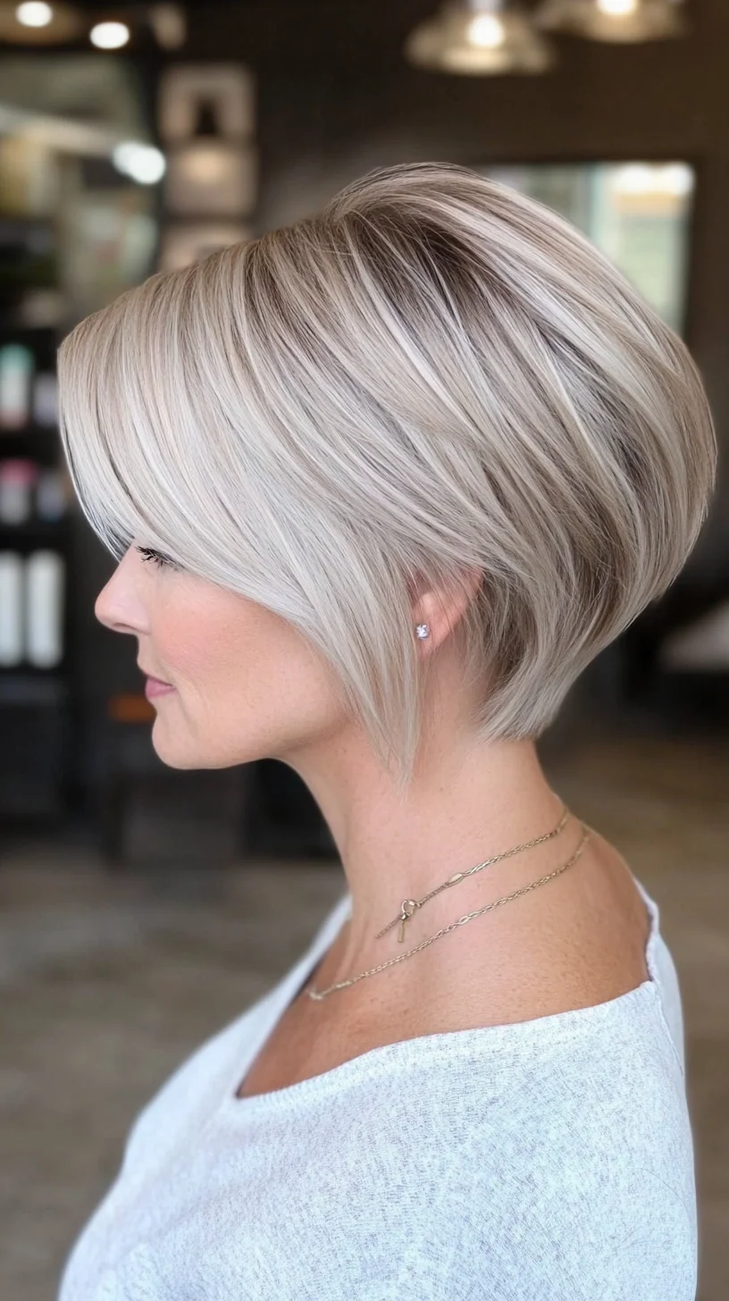 Modern Chic Lob: Effortlessly Stylish with Subtle Highlights