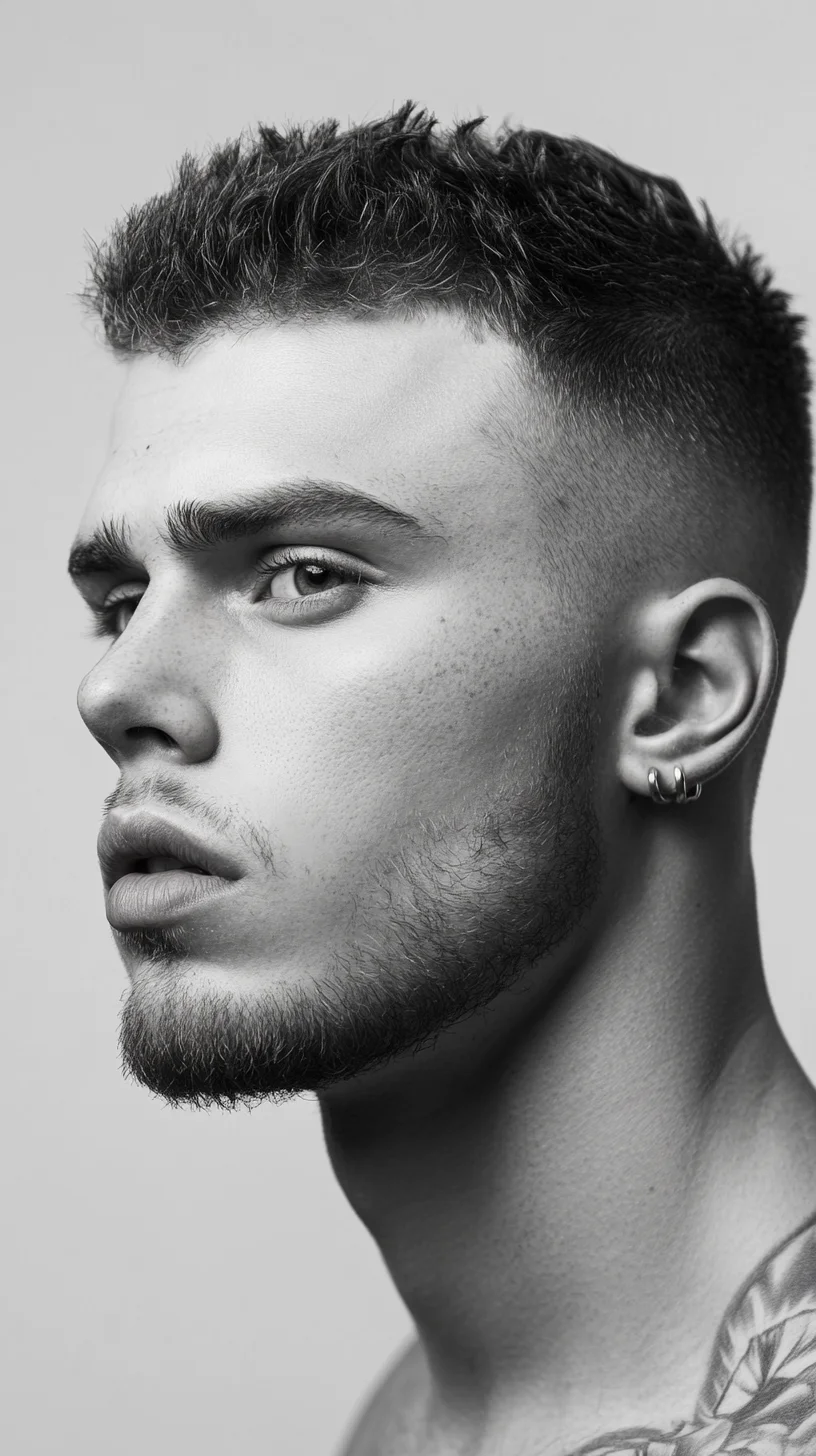 Modern Edge: The Bold Minimalist Look for Confident Individuals
