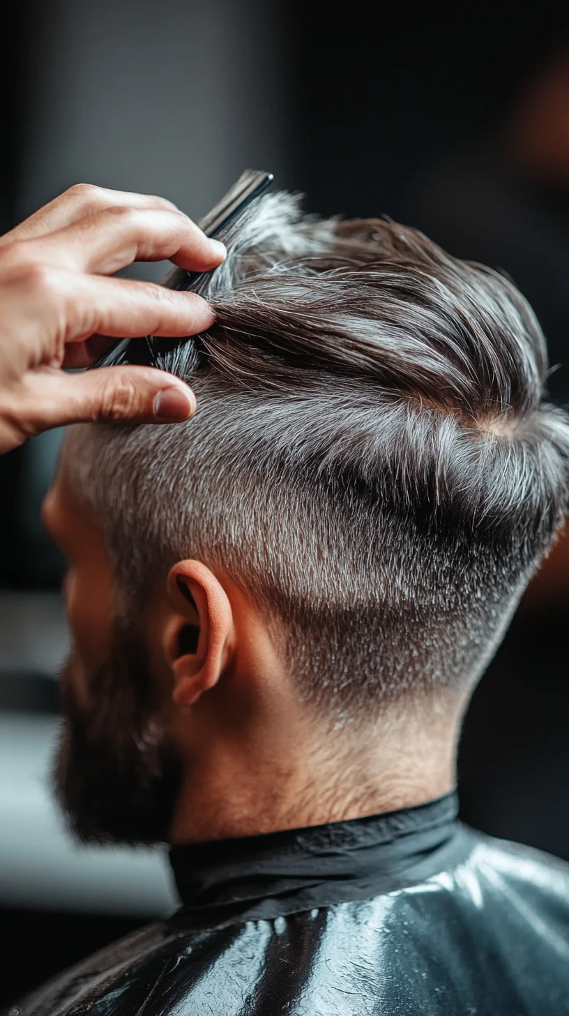 Modern Fade with Textured Top: Elevate Your Grooming Game