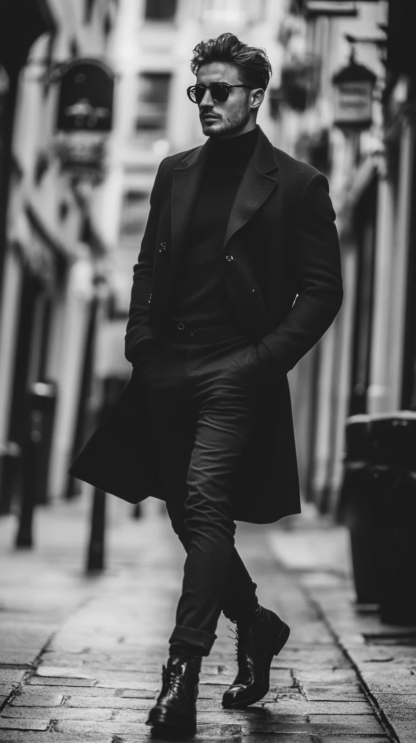 Modern Monochrome: Elevate Your Style with Sleek Layers