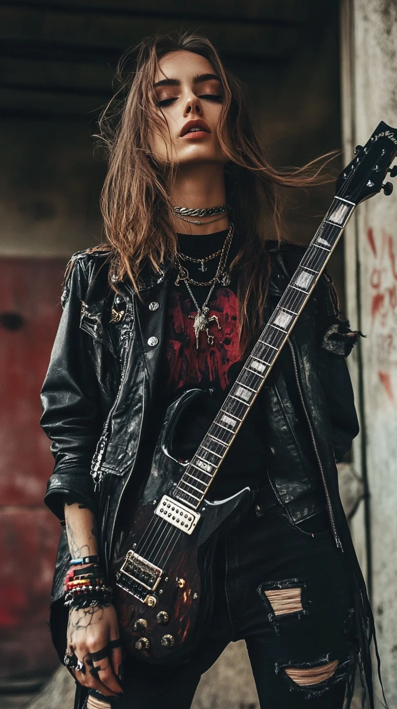 Rock-Chic Edge: Unleash Your Inner Rebel with Effortless Style