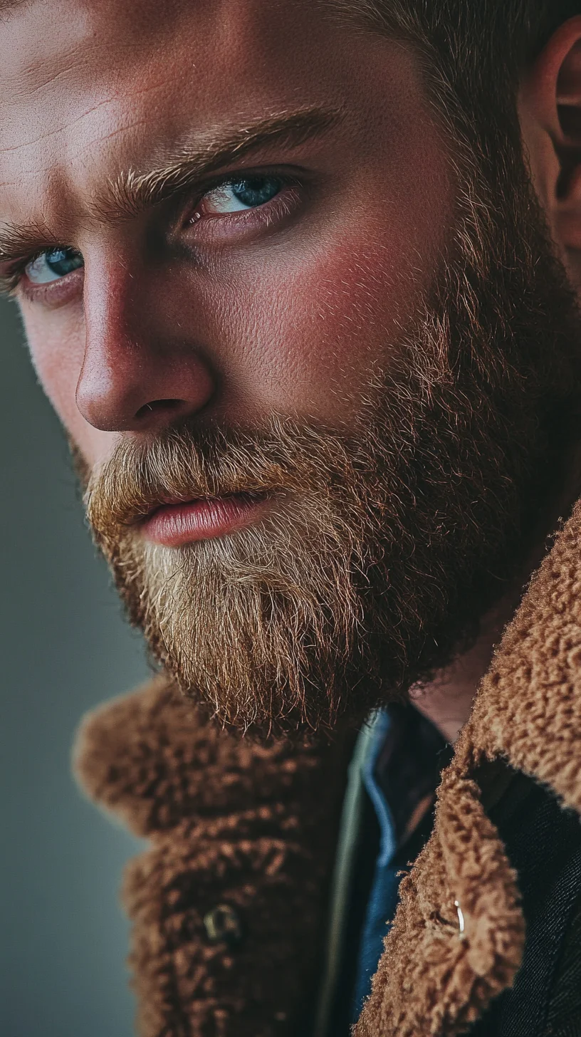 Rugged Elegance: The Bold Full Beard That Commands Attention