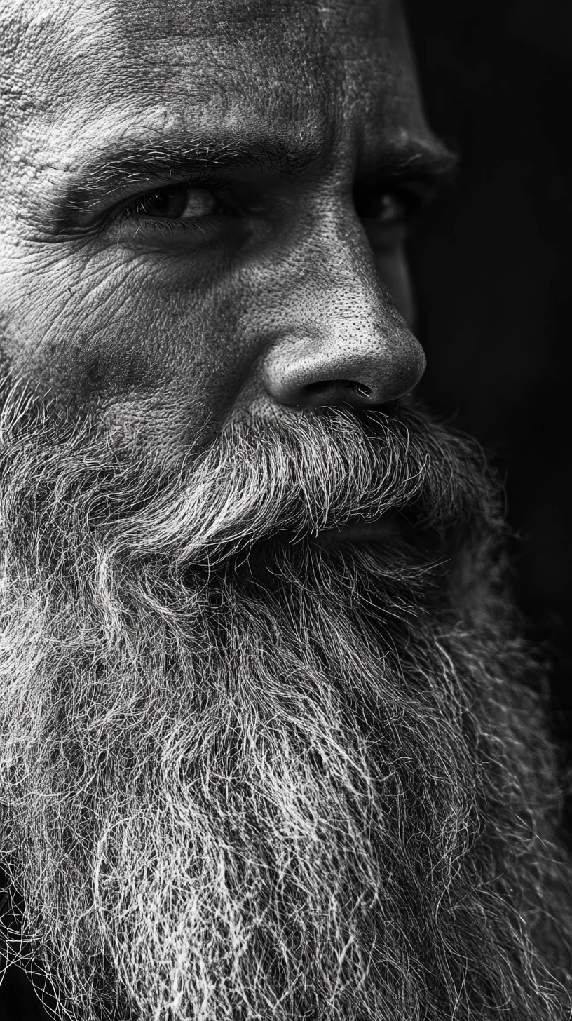 Sculpted Majesty: The Art of the Distinguished Full Beard