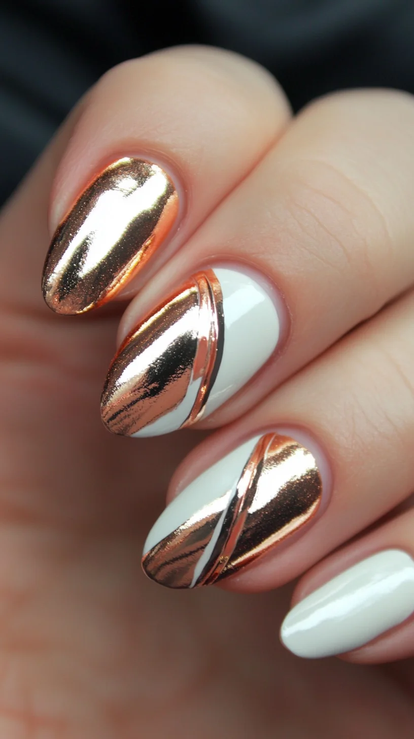 Shine Bright: Chic Metallic & Matte Nail Art for Elevated Elegance