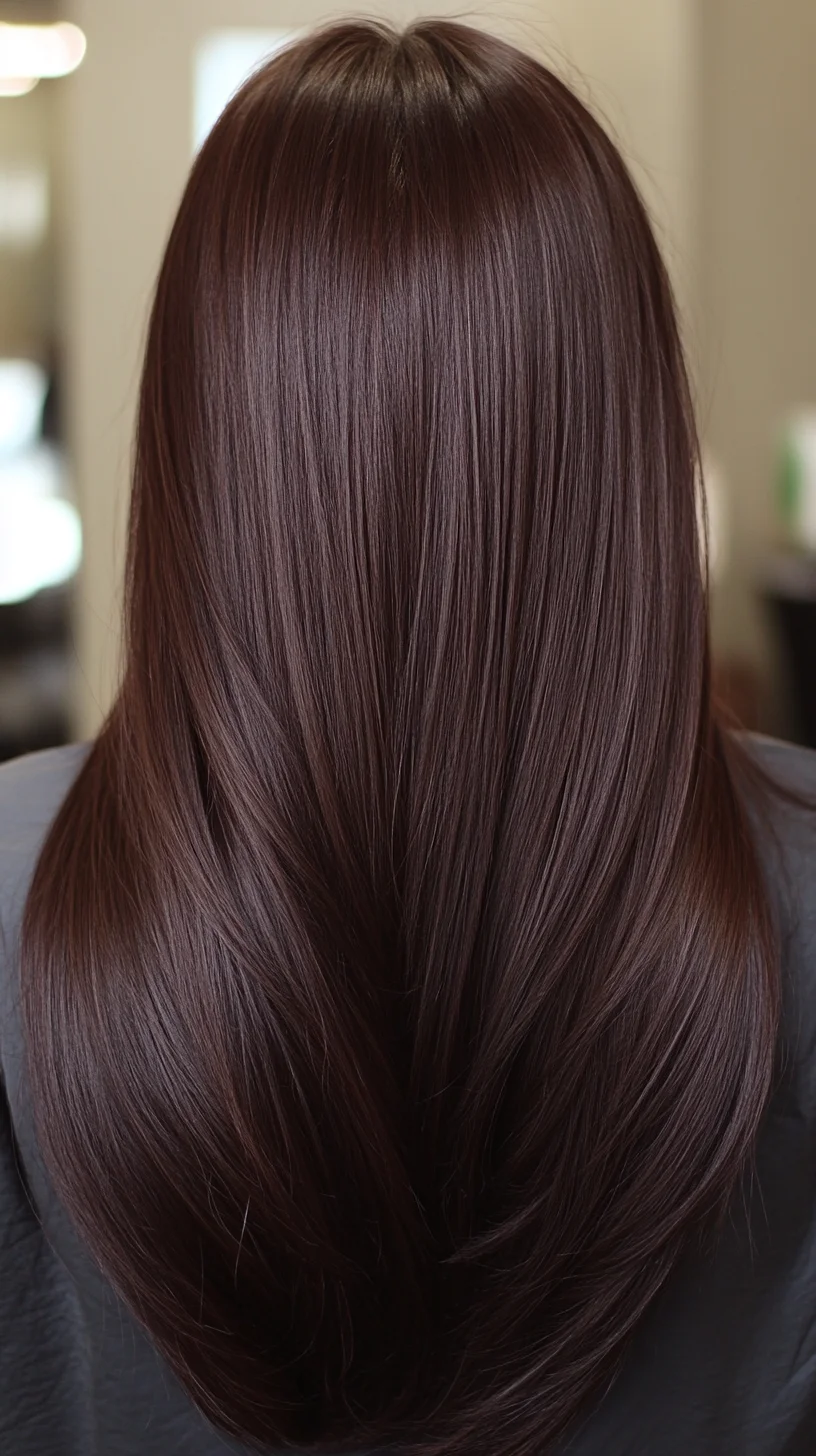 Sleek and Shiny: The Ultimate Voluminous Straight Hair for Effortless Elegance