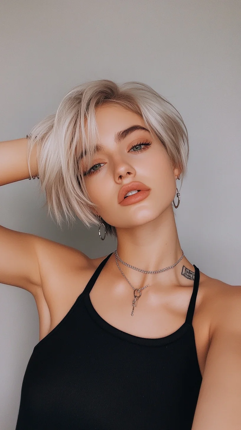 Sleek, Modern Bob: Elevate Your Look with Effortless Chic Vibes
