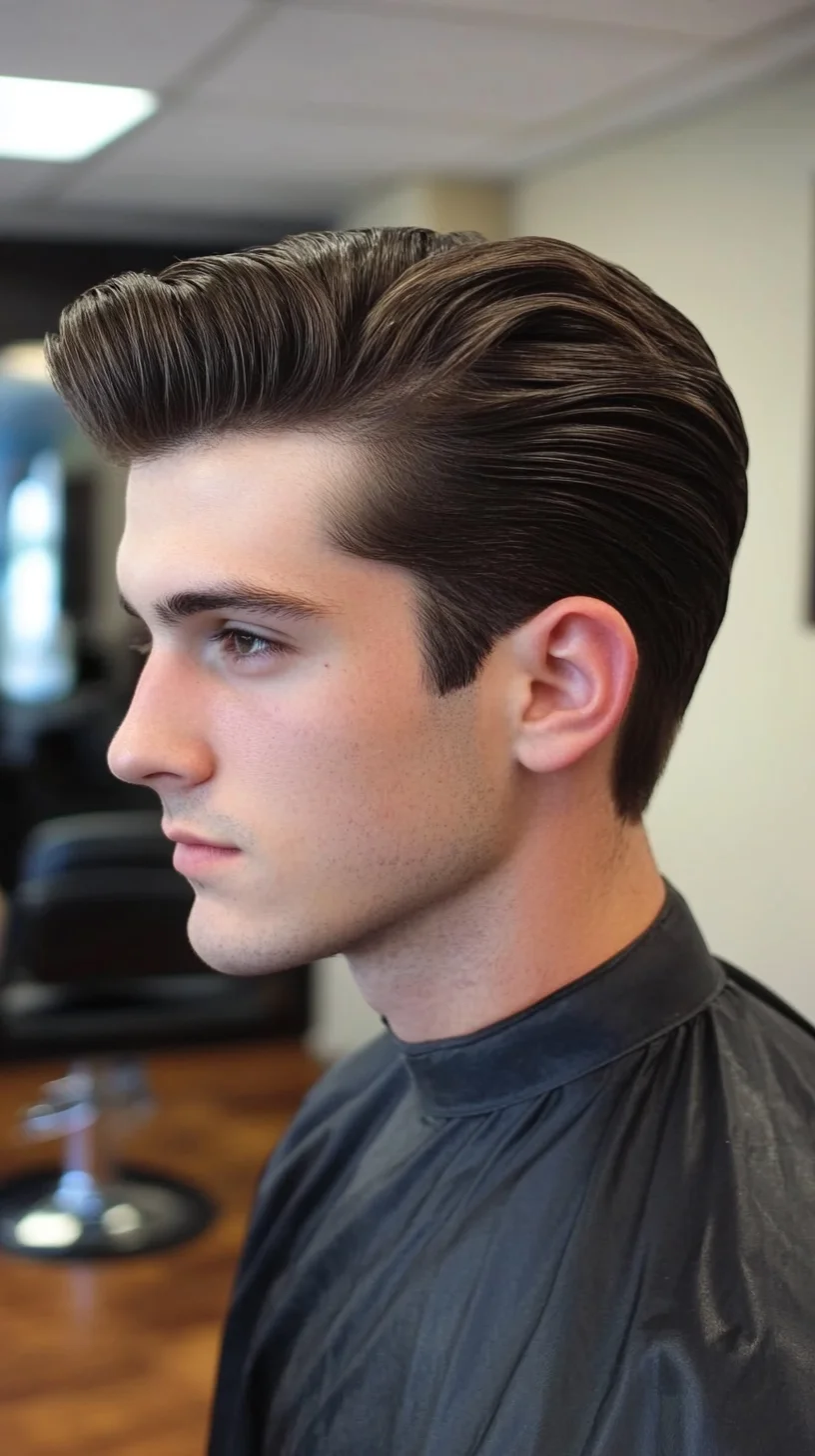 Sleek & Sophisticated: The Timeless Pompadour That Elevates Any Look