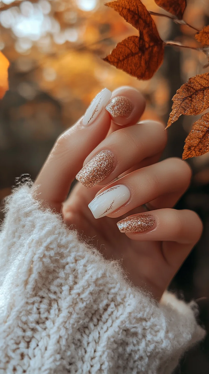 Sparkling Elegance: Elevate Your Look with Glamorous Glitter Tips