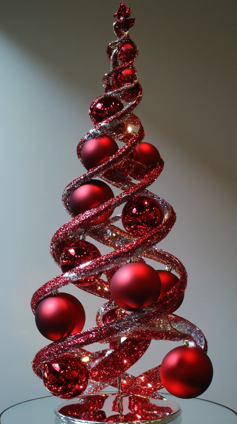 Sparkling Elegance: The Glamorous Charm of a Contemporary Holiday Decor