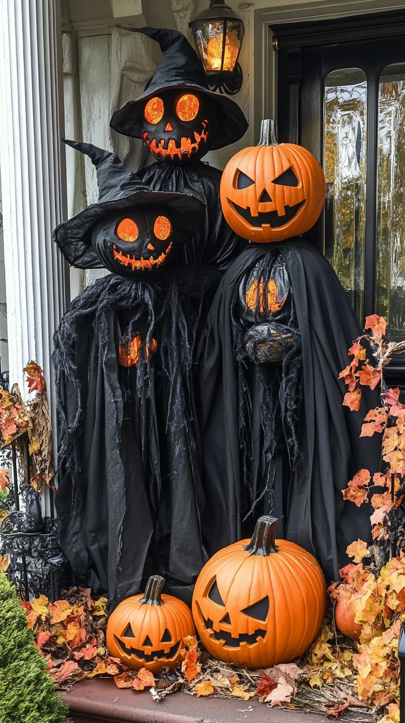 Spooktacular Halloween Decor: Embrace the Haunting Charm of Whimsical Outdoor Displays
