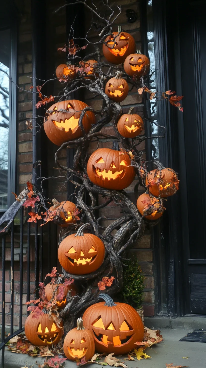Spooky Chic: Elevate Your Halloween Decor with Whimsical Pumpkin Elegance