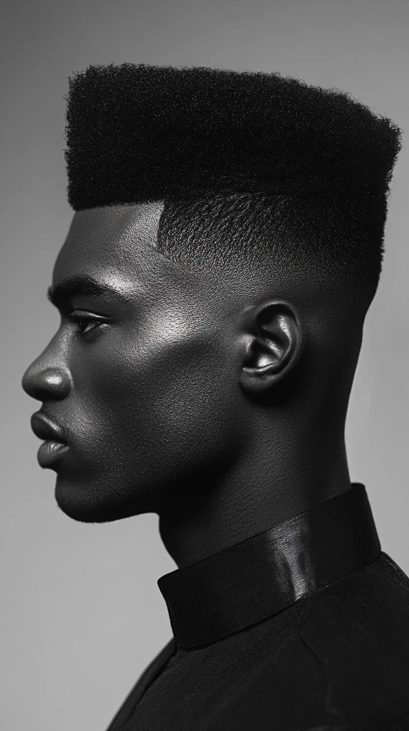 Stand Tall: The Bold High-Top Fade for a Statement Look