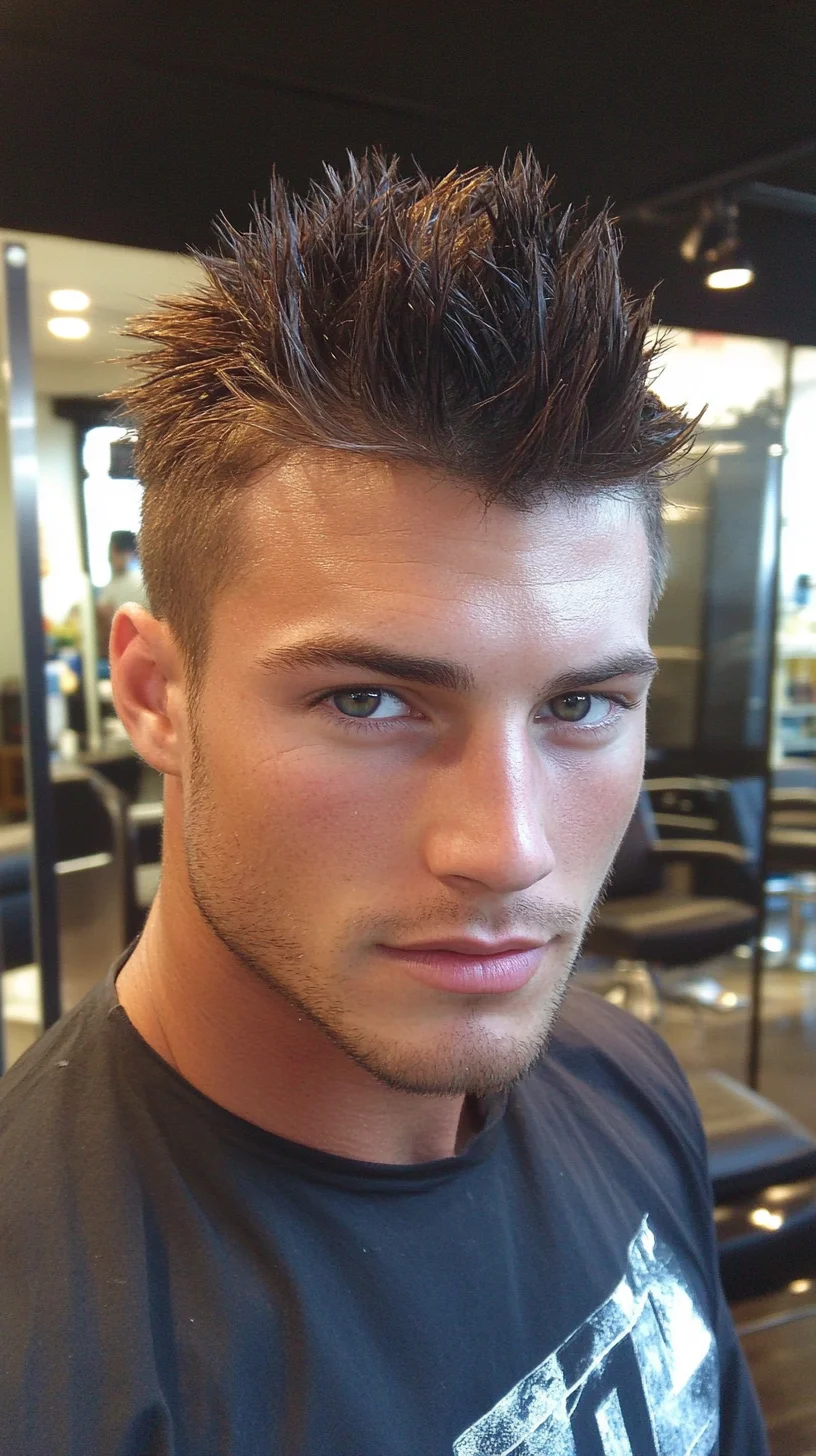 Striking Spiked Hair: Elevate Your Style with Edgy Volume!