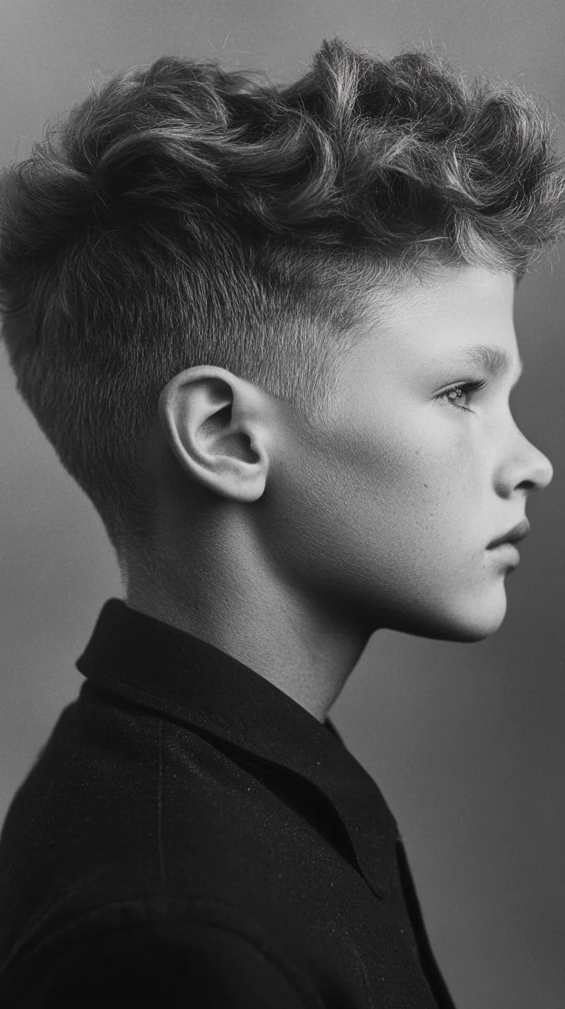 Textured Curls Meet Sleek Sophistication: A Timeless Hair Statement