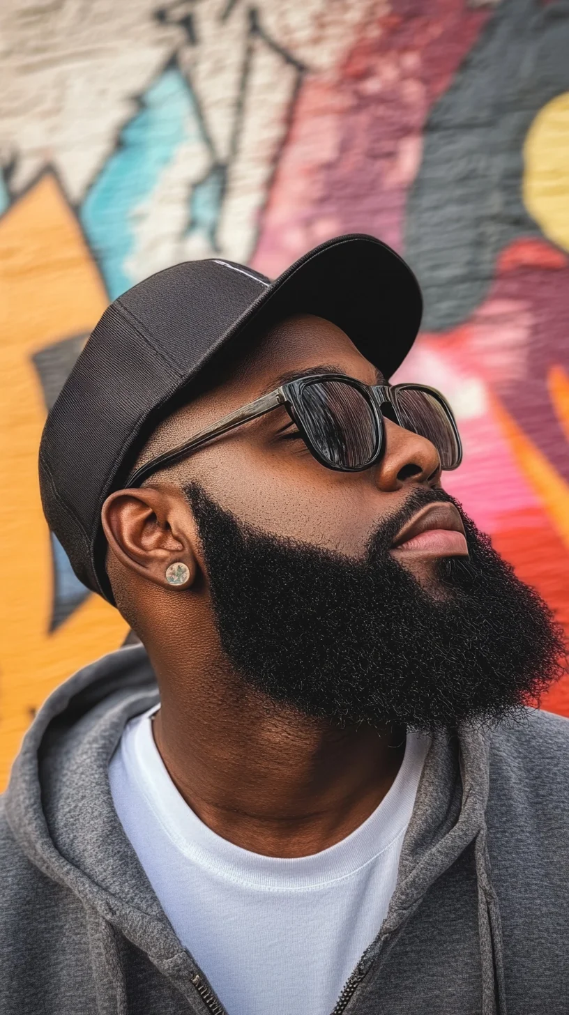 The Bold and Defined Beard: Embrace the Fullness with Style