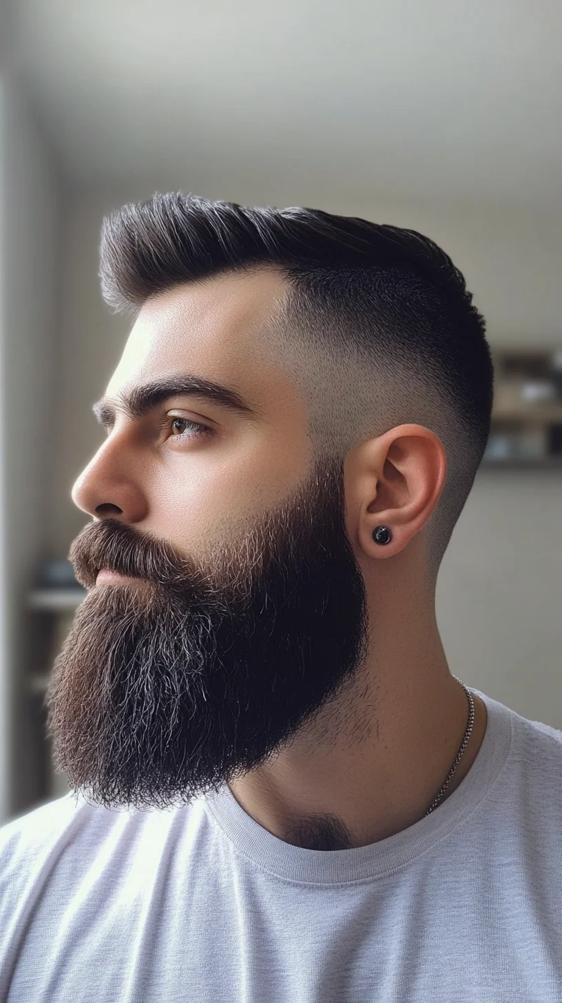 The Bold and Distinguished Full Beard: A Timeless Statement of Masculinity