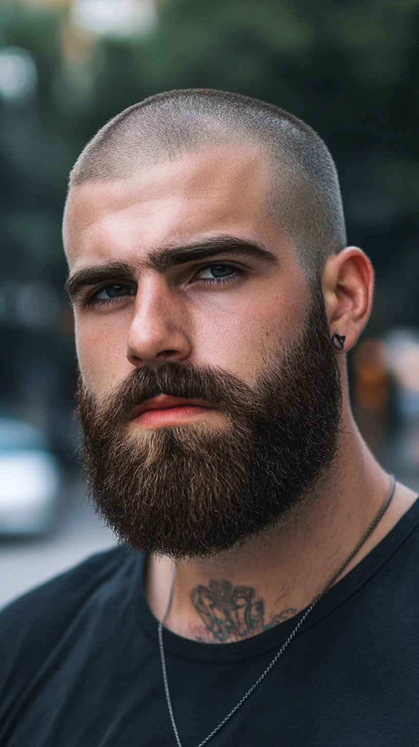 The Bold and Full Beard: A Rugged Statement Style for Modern Men