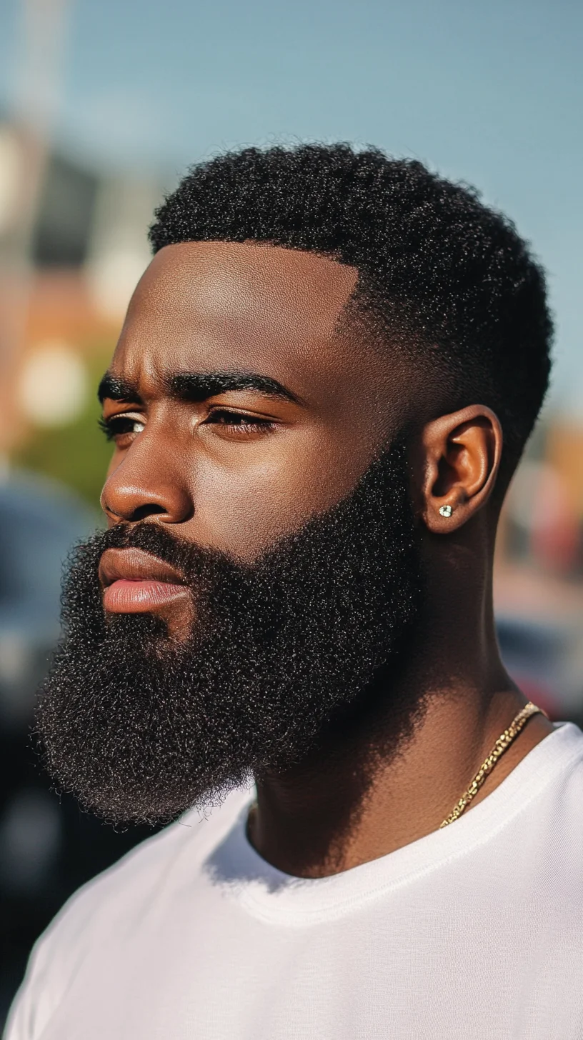 The Bold and Rugged: Elevate Your Look with a Full, Defined Beard Style