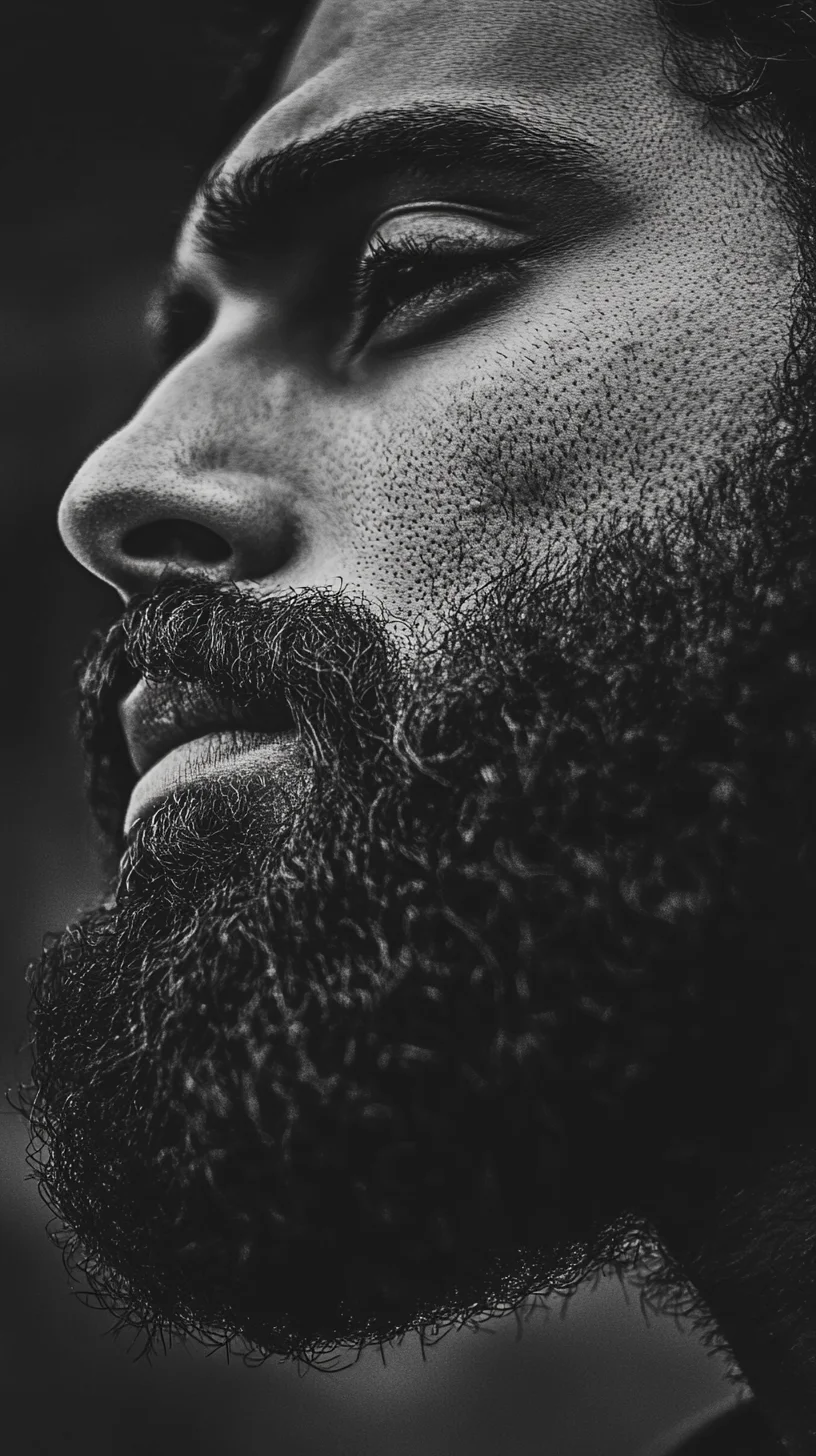 The Bold and Rugged Full Beard: A Statement of Masculine Style